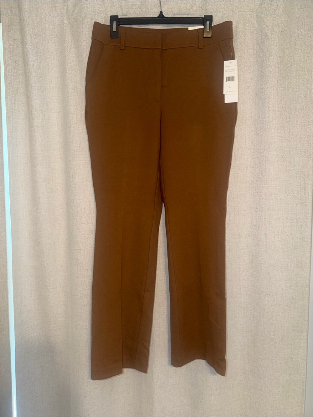 Women’s Rust Brown Bootcut Dress Pants